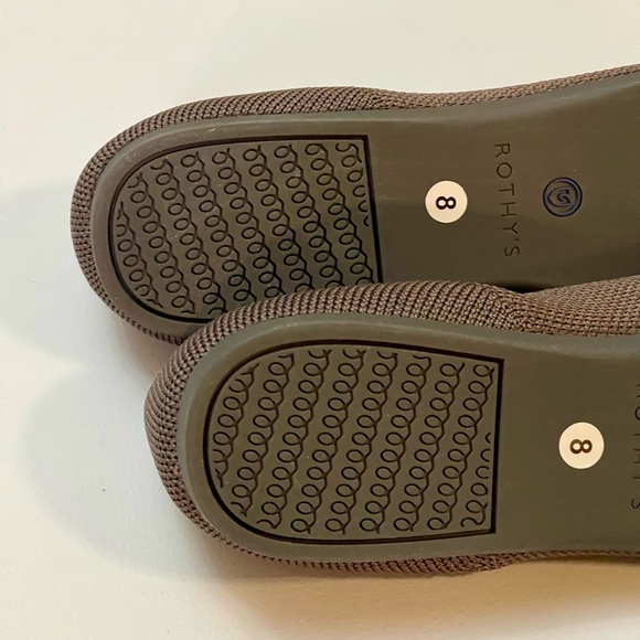 NEW ROTHYS THE POINT FLATS IN RETIRED COLOR MINK WOMENS SIZE 8 - Picture 5 of 8